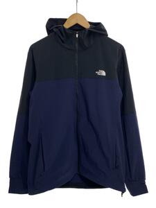 THE NORTH FACE◆APEX FLEX HOODIE_エイペックスフレックスフーディ/XL/ナイロン/ネイビー