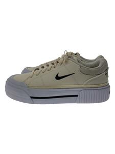 NIKE◆ローカットスニーカー/23cm/CRM/FV5526-101/W COURT LEGACY LIFT