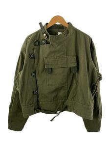 MILITARY◆MADENCLOTHING/スウェーデン軍/ミリタリージャケット/M/コットン/KHK/無地