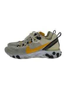 NIKE◆REACT ELEMENT 55 SE/リアクト エレメント 55 SE/ホワイト/CI3831-100/27.5cm/