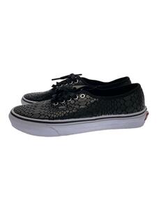 VANS◆ローカットスニーカー/26cm/BLK/レザー