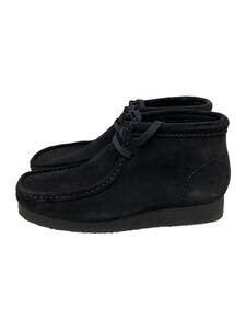 Clarks◆ブーツ/25.5cm/BLK/レザー