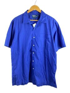 POLO RALPH LAUREN◆半袖シャツ/L/コットン/BLU