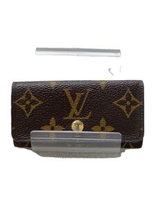 LOUIS VUITTON◆ミュルティクレ4_モノグラム・キャンバス_BRW/-/BRW/総柄/レディース