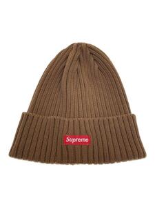 Supreme◆ニットキャップ/-/コットン/ブラウン/メンズ