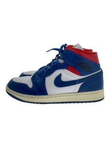 NIKE◆AIR JORDAN 1 MID_エア ジョーダン 1 ミッド/28.5cm/BLU