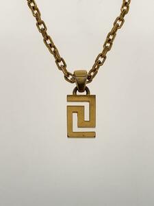 VERSACE◆ネックレス/-/GLD/トップ有/メンズ