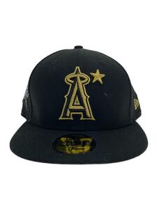 NEW ERA◆MLB All-Star Game 2022/大谷翔平/7 1/4/ポリエステル/BLK/無地/メンズ