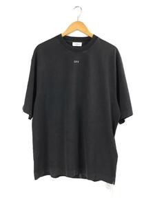 OFF-WHITE◆Tシャツ/L/コットン/BLK/プリント/OMAA120F23JER012//