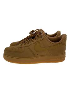 NIKE◆AIR FORCE 1 07 WB/エアフォース/キャメル/CJ9179-200/27cm/CML/スウェード