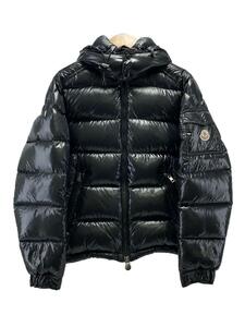 MONCLER◆モンクレール/B20914036605 68950/ダウンジャケット/M/ナイロン/ブラック/無地