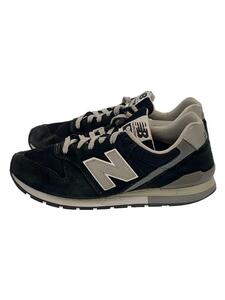 NEW BALANCE◆CM996/ブラック/24cm/BLK/スウェード