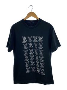 LOUIS VUITTON◆Tシャツ/XL/コットン/BLK/RM211M ZMI HKY20W