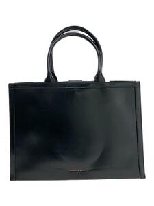 CHARLES&KEITH◆トートバッグ/レザー/BLK