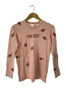 PINK HOUSE◆長袖Tシャツ/-/コットン/PNK/P0131UAL13//