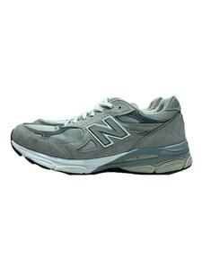 NEW BALANCE◆990V3/USA製/ローカットスニーカー/26.5cm/GRY/M990GY3