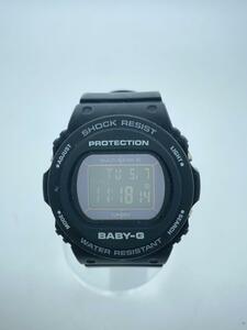 CASIO◆クォーツ腕時計・G-SHOCK/デジアナ/BLK/BLK