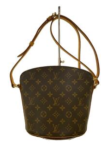 LOUIS VUITTON◆ドルーオ_モノグラム・キャンバス_BRW/PVC/ブラウン/ルイヴィトン