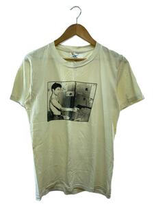United Sports◆90s/MADE IN USA/Taxi Driver/Tシャツ/M/コットン/クリーム