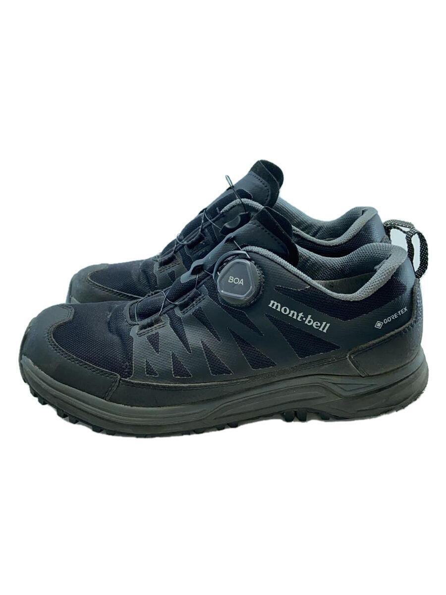 mont-bell◆トレールウォーカーBOA ワイド/ローカットスニーカー/26cm/BLK/1129656