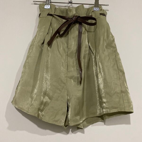ダズリン ショートパンツ レディース グリーン