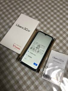 Y!mobile Libero 5G Ⅳ black unused goods 