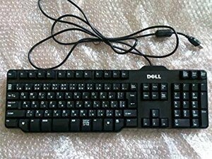 【vaps_7】[中古]DELL USBキーボード L100/SK-8115 ブラック 109キー 排水機構搭載 送込