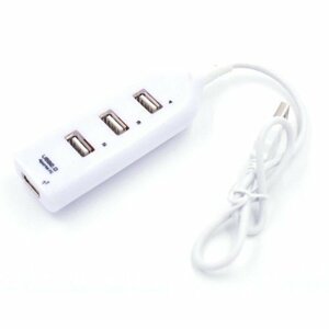 [vaps_3]USB2.0/4 port hub { white } cable 40cm including postage 