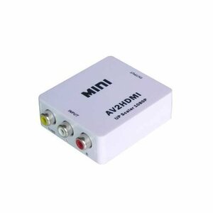 [vaps_4]AV2HDMI converter RCA to HDMI converter Composite (AV / RCA3 / CVBS) including postage 