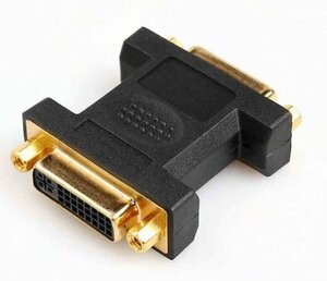 [vaps_7]DVI relay connector DVI-I 29pin(24+5 pin ) female - female extension cable conversion adapter adaptor including postage 