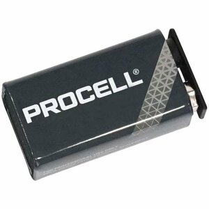 【VAPS_1】DURACELL PROCELL/9V電池 プロセル9ボルトアルカリ乾電池mail/送込