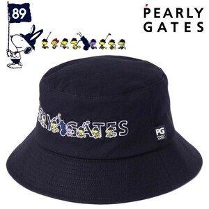 ☆新品正規品最新作モデル PEARLYGATES/パーリーゲイツ SNOOPYハット (UNISEX)　超ウルトラ入手困難 完売品！！