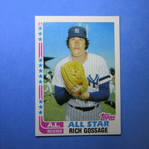 MLB 1982 Topps #557 All-Star - Goose Gossage (HALL-OF-FAME) 元・福岡ダイエー