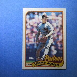 MLB 1989 Topps #748 Jimmy Jones 元巨人