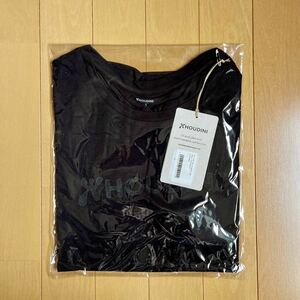 Houdinif-tiniW's Tree Tee Drawing Logo tree tea wi men's S black ton cell T-shirt outdoor mountain climbing camp unused unopened 