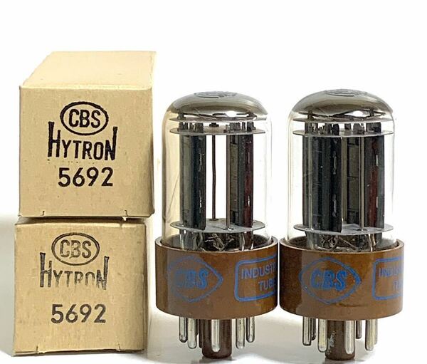 5692/CBS Hytron製　同一ロット2本　gm測定済み