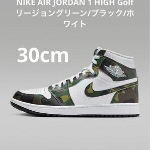 NIKE AIR JORDAN 1 HiGH ゴルフ　カモフラ柄　30cm ナイキ　ジョーダン　ゴルフ　カモフラージュ