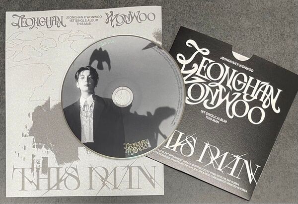 【ウォヌ】seventeen THIS MAN Standard CD ジョンハン j&w