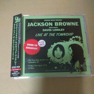 Jackson Brownジャクソンブラウン&デヴィッドリンドレー/ライブアットザタウンシップ1978　2枚組CD 