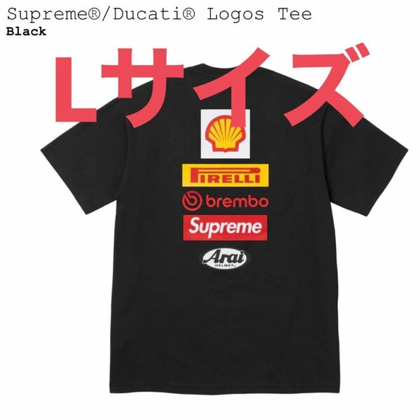 Supreme Ducati Logos Tee Lサイズ