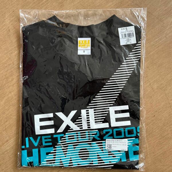 未開封品　2009年のEXILE ライブツアー　ザモンスター　Tシャツ　サイズS 黒　ブラック