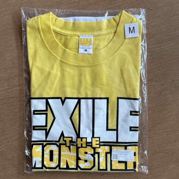 未開封品　2009年のEXILE ライブツアー　ザモンスター　Tシャツ　サイズM ファイナル　イエロー　黄色