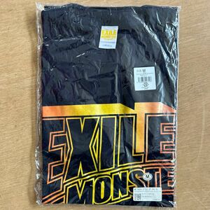 未開封品　2009年のEXILE ライブツアー　ザ　モンスター　Tシャツ　サイズM 3Dロゴ　ネイビー