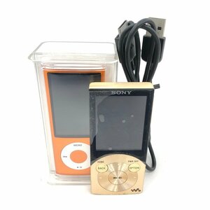 Apple iPod nano 第5世代 A1320・SONY ウォークマン NW-S745・USBケーブル 3点おまとめ 通電未確認【CEAX1049】
