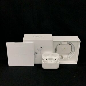 Apple AirPods Pro no. 2 generation A3047 A3048 A2968 wireless earphone MTJV3J/A box attaching pairing cancellation ending [CEAX1044]