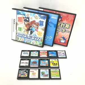 Nintendo　DS　ソフト　おまとめ　マリオカート/太鼓の達人/ゼルダ夢幻の砂時計/他【CEAW1023】