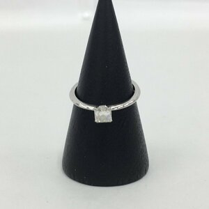 Tiffany & Co. Tiffany ring Pt950 0.31ct 71162249 8 number gross weight 2.8g[CEAX6049]