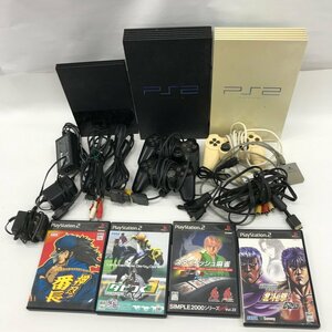 PlayStation2 プレイステーション2 本体 SCPH-10000 SCPH90000 / ゲームソフト ダビつく3 他 おまとめ セット【CEBB9001】