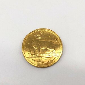 K24 Man island cat gold coin 1/25oz 1994 gross weight 1.3g[CEBE1040]