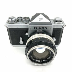 Nikon ニコン F フィルムカメラ 一眼レフ / レンズ NIKKOR-S Auto 1:1.4 f=50mm【CFAA1029】